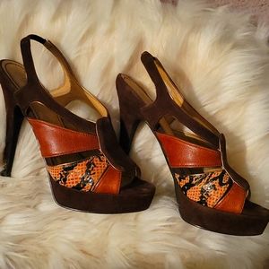 Gently worn. Colin Stuart Stilettos.